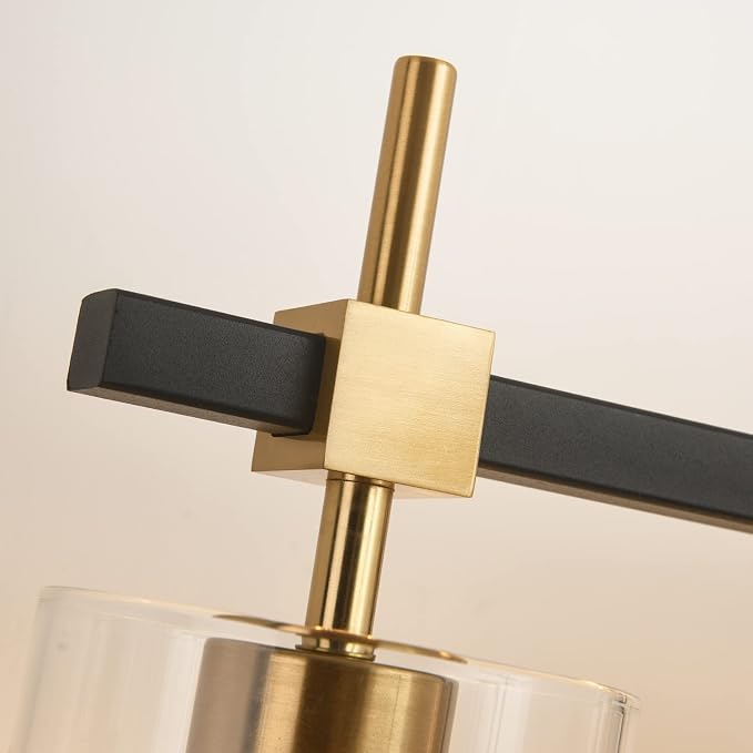 SOLFART 40.1 inch Vintage Brass Bathroom Vanity Light fixtures Bathroom Wall - Image 3