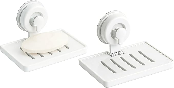 SUOXING 2 Pack Bar of Soap Holder by SuoxingStorage