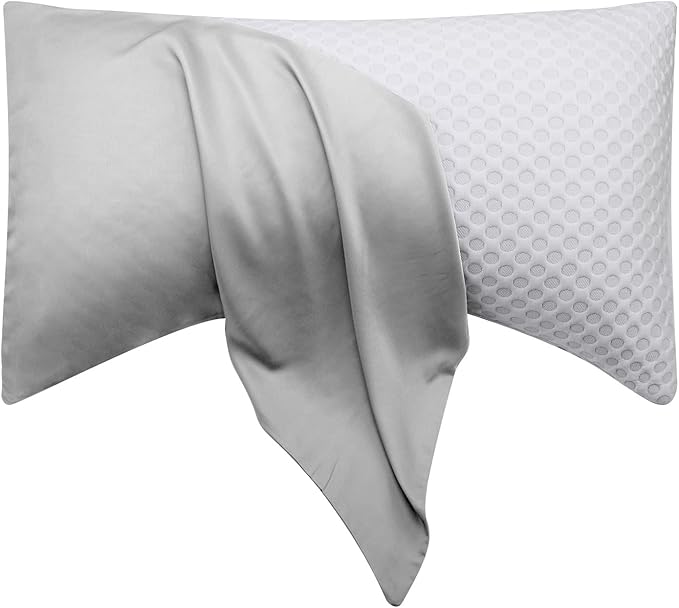 Curved Crescent Cooling Side Sleeper Pillow Cases by ELIBABA