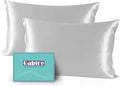 Gabire Mulberry Silk Pillowcases Set of 2, Both Sides Real Silk Pillowcase by MulberrySilkPillowcases