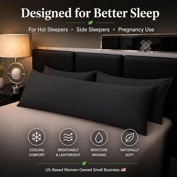 evoLive Rayon derived from Bamboo Material Cooling Breathable Pillow - Image 8
