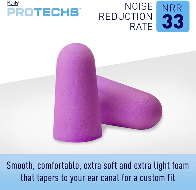 Flents Protechs Foam Ear Plugs, 50 Pair - Image 4