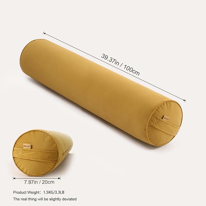 Body Pillow for Adults, Long Round Pillow, Big Cylindrical Pillow, Large Full - Image 2