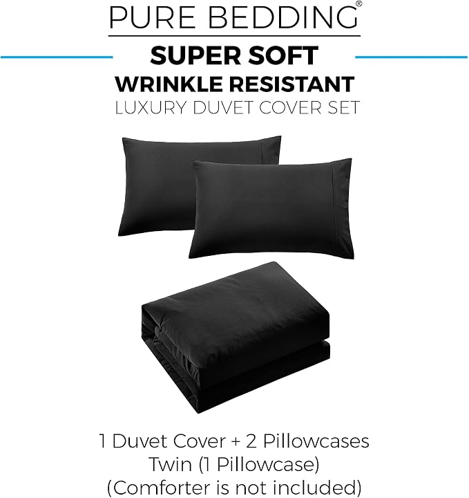 Pure Bedding Duvet Cover Twin - Image 6