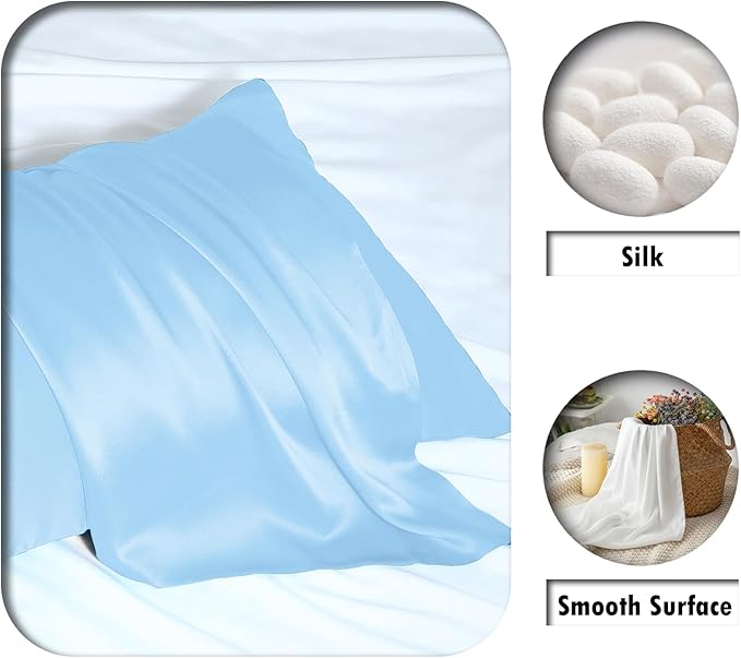 Natural Mulberry Silk Pillowcase - Image 2
