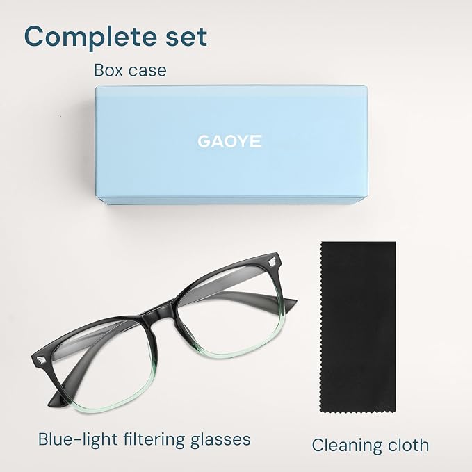 Gaoye Blue Light Glasses for Computer & Gaming - Image 7