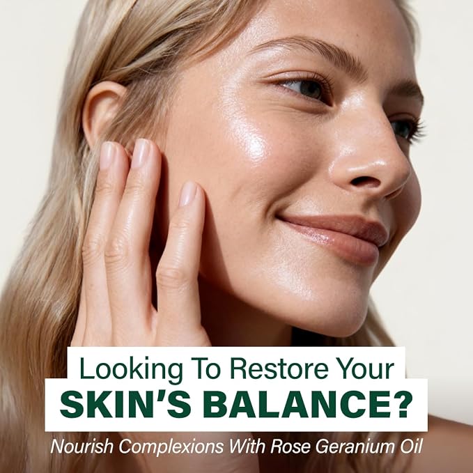 100% Pure Rose Geranium Oil - Image 2