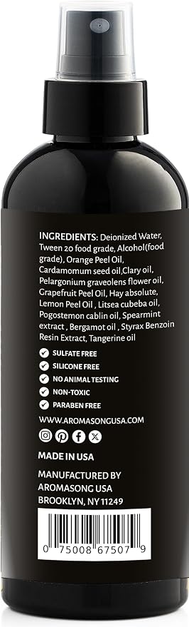Aromasong Fresh Citrus Pillow Spray - Image 8