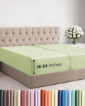 Extra Deep Split King Fitted Sheet by CGKUnlimited