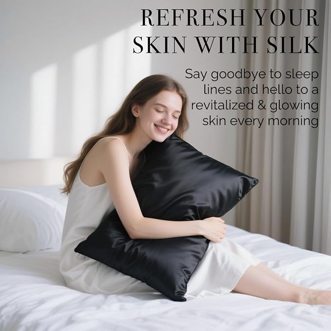 Ravmix Silk Pillow Cases 2 Pack - Image 2