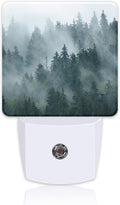 Night Light Plug into Wall Misty Fir Forest Night Light by Uiaoiais