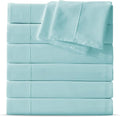 Maple&Stone Queen Flat Sheet 6 Pack, Premium Soft & Breathable, Brushed by MapleStone