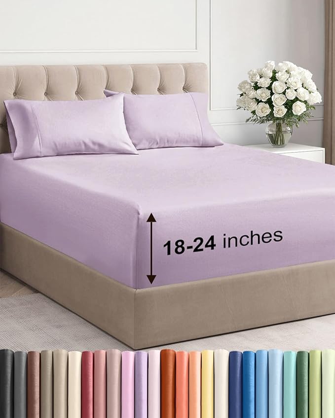 Extra Deep Cal King Sheet Set by CGKUnlimited