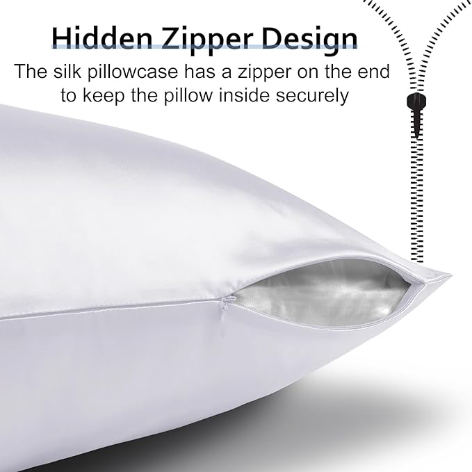 Ravmix 100% Silk Pillow Case - Image 5