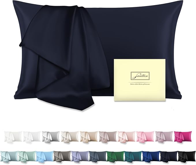 Natural Mulberry Silk Pillowcase by Suatien