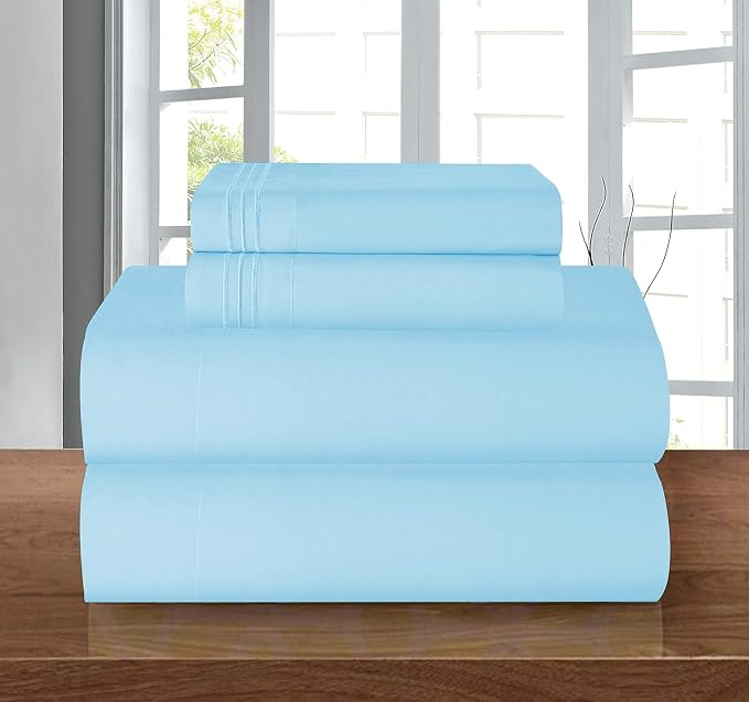 Elegant Comfort Luxury Quality Microfiber 5-Piece 1500 Premium Hotel Sheet - Image 2