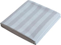 Flat Sheet Only King Size, 400 TC 100% Egyptian Cotton Flat Sheet Striped by ShunjieHome