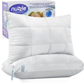 Nuzzle Pillows Standard Size Set of 2 Cooling Adjustable Pillows by Nuzzlepillow