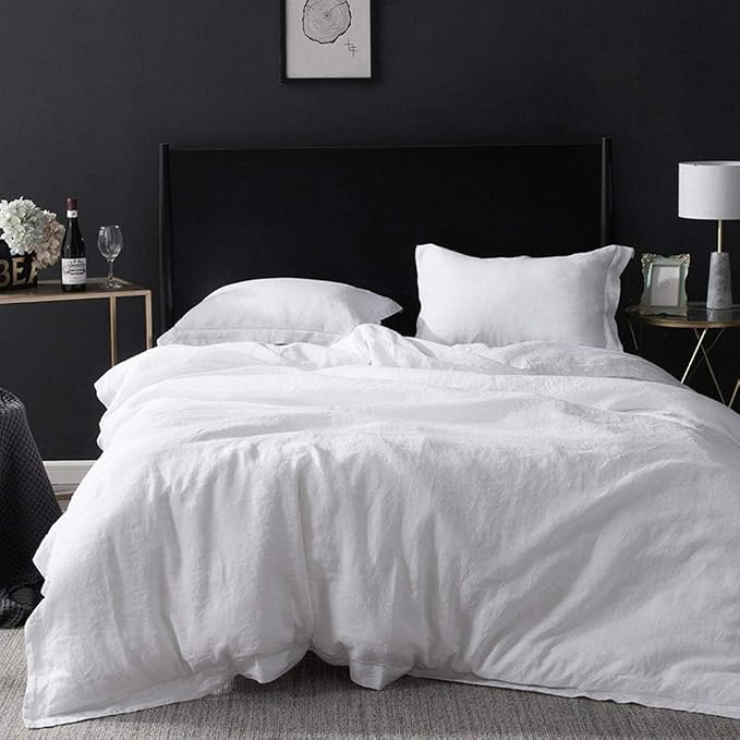 Simple&Opulence 100% French Flax Linen Duvet Cover Set by SimpleOpulence
