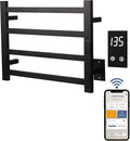 Topdattion Smart Wireless Electric Towel Warmer | Blade Thin 4 Bar Design | by Topdattion