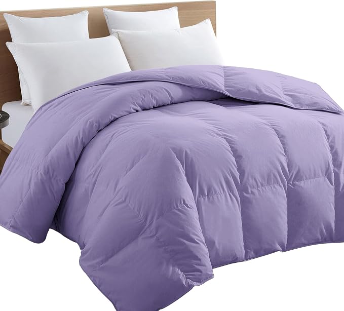 TEXARTIST Premium 2100 Series Queen Comforter All Season Breathable Lavender - Image 8