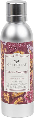 Greenleaf Gifts Tuscan Vineyard Scented Room Air Freshener Spray | Non-Aerosol by GreenleafGifts