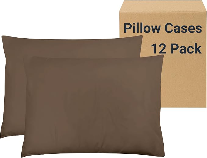ZPECC Pillow Cases Queen Size Set of 12, 20x30 Envelope Closure Pillowcases by ZPECC-ABrandThatHasBeenFocusedOnBabyProductsFor18Years