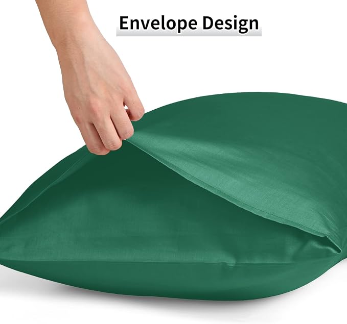 Warmstar Cotton Pillow Cases Standard Size Set of 2, 600 Thread Count - Image 5