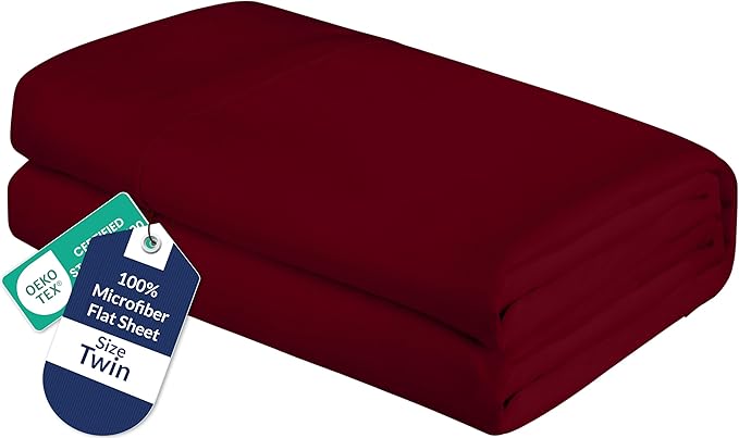Royale Linens Twin Flat Sheet by ROYALELINENS