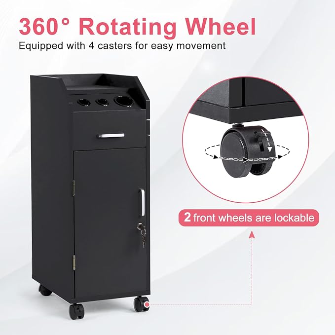 Winado Hair Salon Storage Cart - Image 6