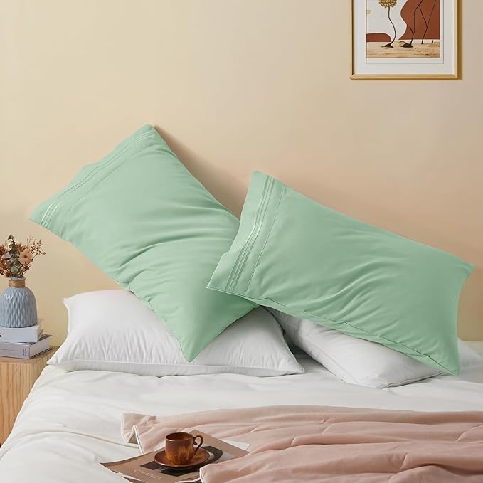 Vonty 2 Pack Queen Pillow Cases - Image 4