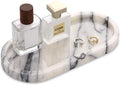 Natural Marble Tray Oval, Bathroom Vanity Tray by Unknown