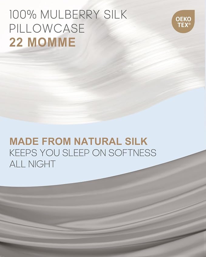 THXSILK 100% Mulberry Silk Pillowcase - Image 2