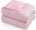 Kivik Weighted Blanket 15 lbs for Adults, Minky Dot Heavy Blankets, Microfiber by Kivik
