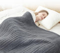 SNUGSUN Heated Queen Blanket Double Sided Sherpa, Soft Heating Electric Blanket by SnugSun