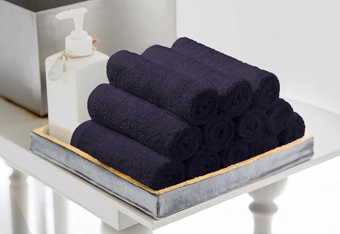 Avalon Towels Cotton Washcloths – Size 12x12 Inches, 100% Ring Spun Cotton - Image 4