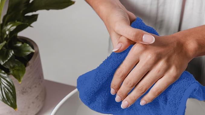 Avalon Towels Cotton Washcloths – Size 12x12 Inches, 100% Ring Spun Cotton - Image 3