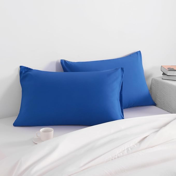 NTBAY King Pillow Cases Set of 2, 2 Pack Brushed Microfiber 20x36 Pillow Cases - Image 2