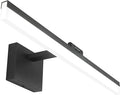SOLFART 24 inch LED Modern Black Bathroom Vanity Lights Over Mirror Vanity by SOLFART