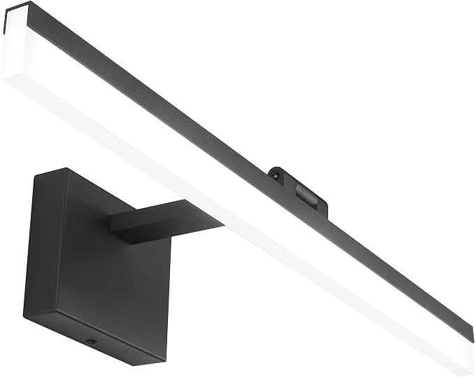SOLFART Dimmable Black Vanity Light Bar Lighting Fixtures Modern Bathroom Light by SOLFART