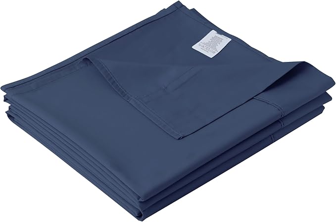 Cotton King Flat Sheet Only, 600 Thread Count 100% Egyptian Cotton Top Sheet by ZaizaiHome
