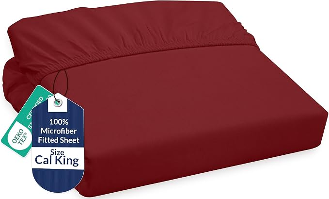 Royale Linens Fitted Sheet King Cal by ROYALELINENS