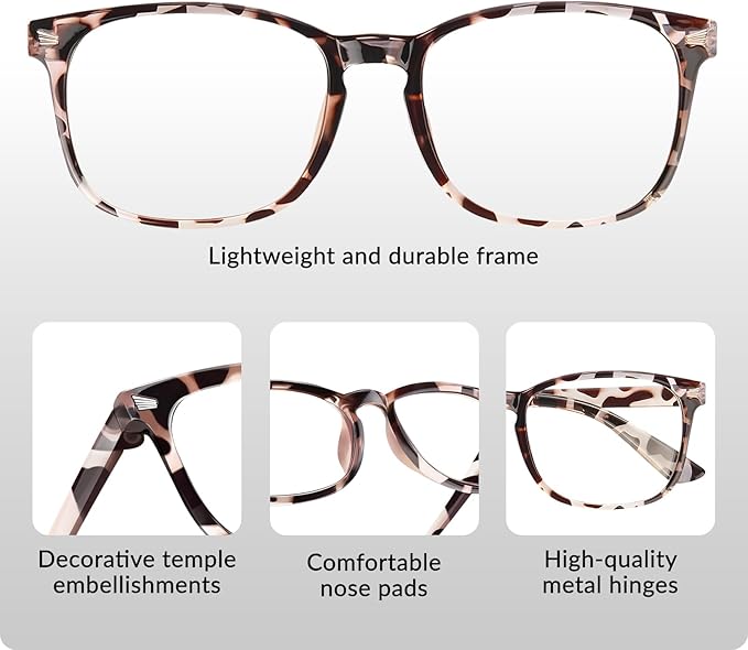Blue Light Glasses for Woman Men | 99% Blue Light Blocking Glasses for Computer - Image 6