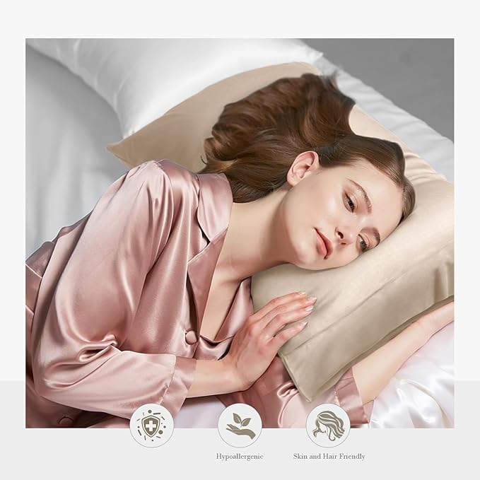 WishSmile Cooling Pillowcases, 2 Pack, 20x26 inches - Image 2