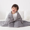 Huloo Sleep Kids Weighted Blanket Twin 7lbs Breathable Soft Minky Weighted by HulooSleep