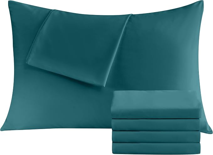 Pillowcases Queen 4 Pack, 20x30 Pillow Cases by Culve