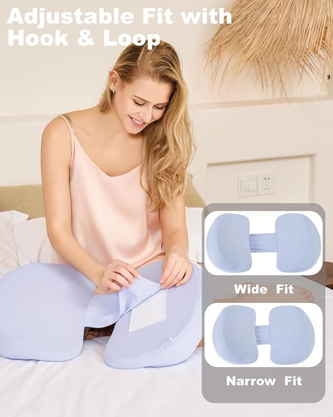 Pregnancy Pillows for Sleeping, Memory Foam Maternity Pillow - Image 5