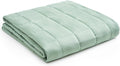 YnM Weighted Blanket, Heavy 100 Percent Oeko-Tex Certified Cotton Material by YNM