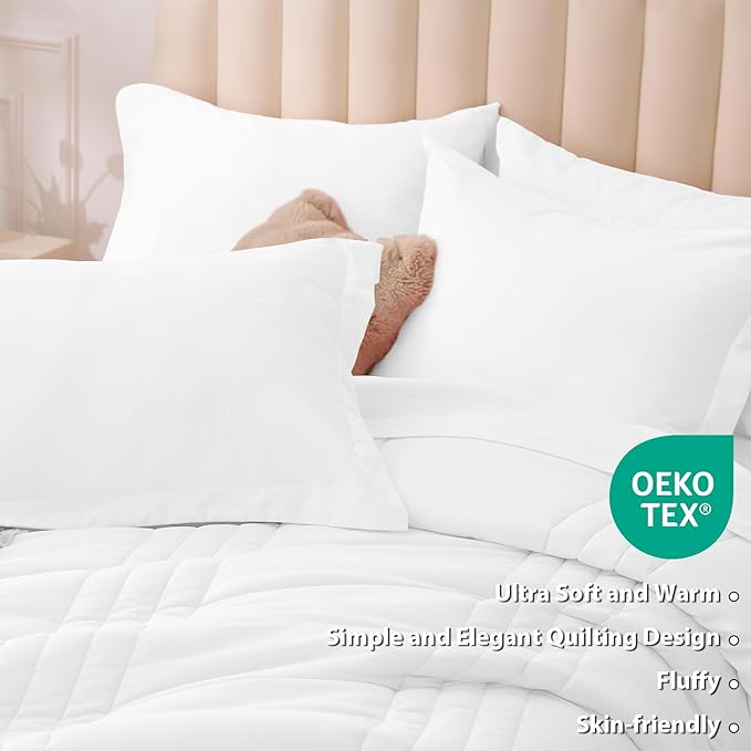 Full Comforter Set White - Image 5