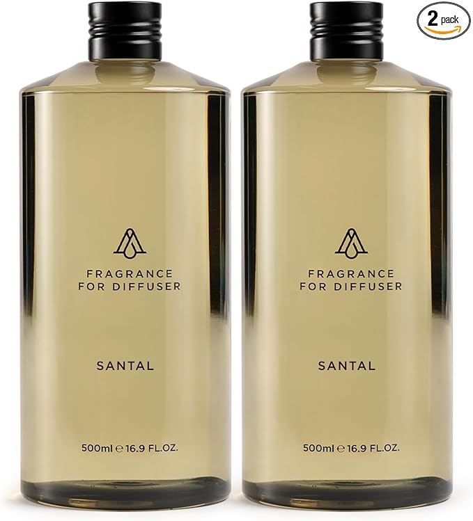 AromaPlan Hotel Scents Santal 2-Pack Home Luxury Aroma & Hotel Fragrance by AromaPlan